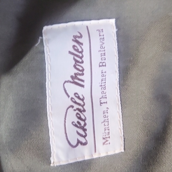 HERNO Army Green Made in Italy 100% Cotton Trench Coat -Leather Buckles - Picture 13 of 16